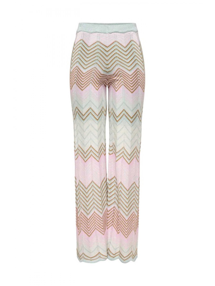 15344393 ONLALVIRA LIFE MW GLITTER PANT KNT