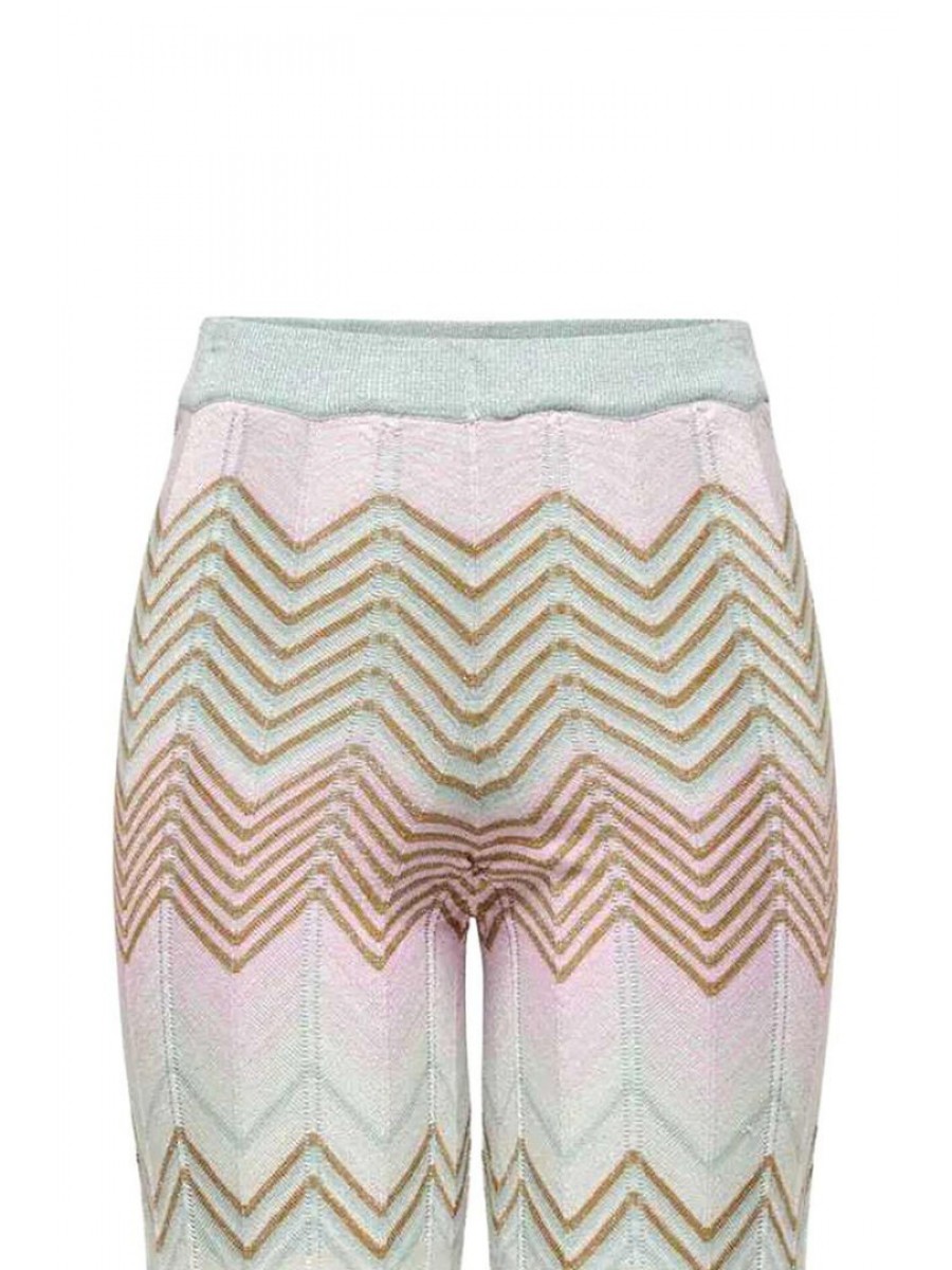 15344393 ONLALVIRA LIFE MW GLITTER PANT KNT