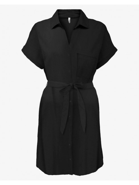 15346491 ONLJAKIRI LINEN S/S SHIRT DRESS PTM
