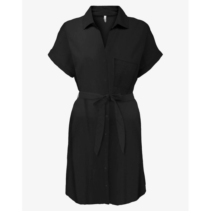 15346491 ONLJAKIRI LINEN S/S SHIRT DRESS PTM