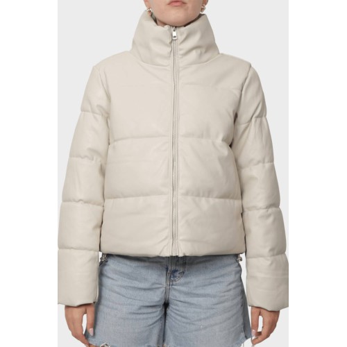 15322016 ONLELSIE FUAX LEATHER PUFFER JKT CC OTW