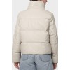 15322016 ONLELSIE FUAX LEATHER PUFFER JKT CC OTW