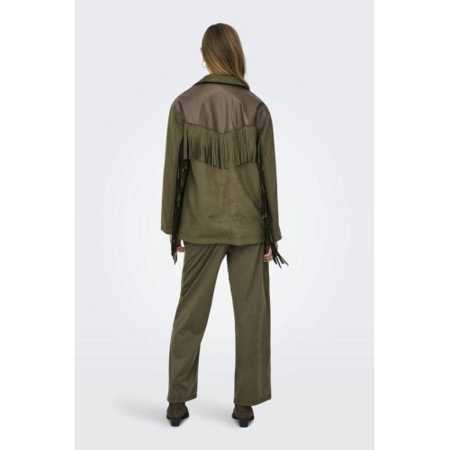 15351944 ONLFRANCE LIFE FAUXSUED FRING JACKET