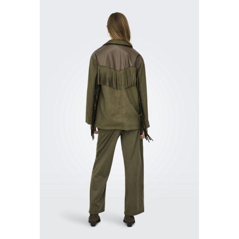 15351944 ONLFRANCE LIFE FAUXSUED FRING JACKET