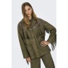 15351944 ONLFRANCE LIFE FAUXSUED FRING JACKET