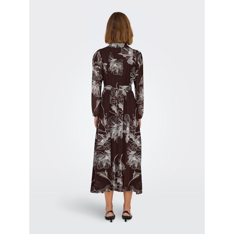 15335346 ONLSTAR LIFE L/S BUCKLE SHIRT DRESS WVN