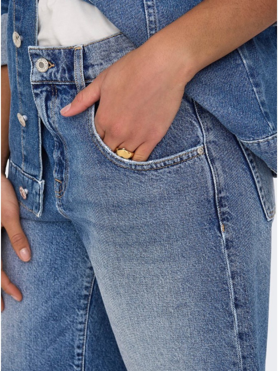 15340976 ONLMATE REG BAGGY LONG SHORTS DNM