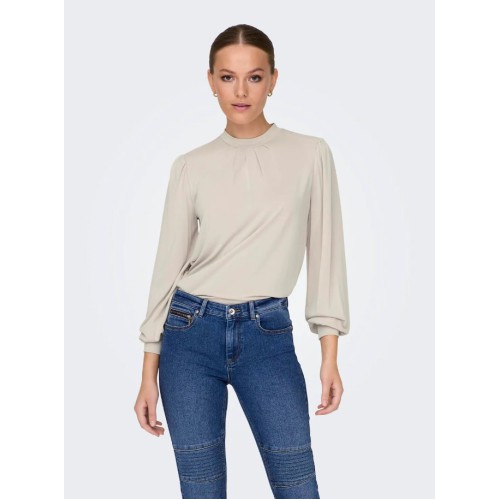 15303795 ONLFREE L/S MODAL HIGHNECK TOP JRS