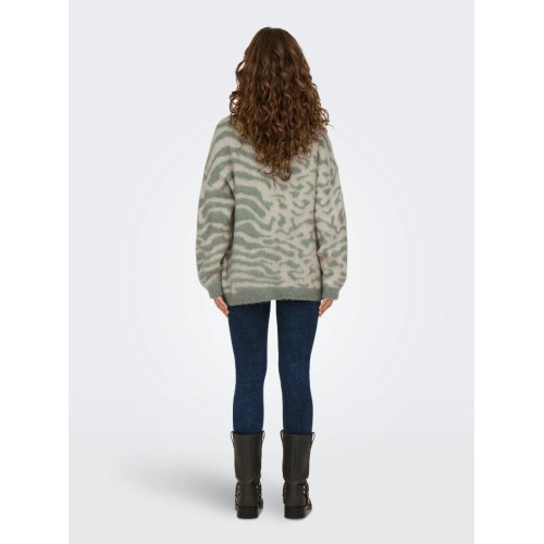 15324459 ONLWILD LS JQ LONG O-NECK CC KNT