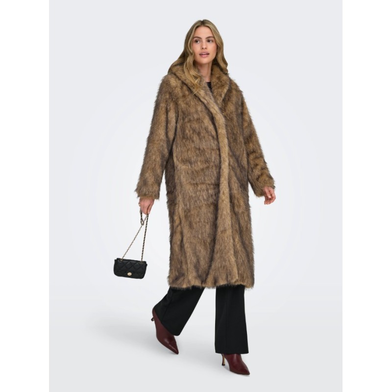 15352794 ONLDAWN LIFE LONG FAUX FUR COAT OTW