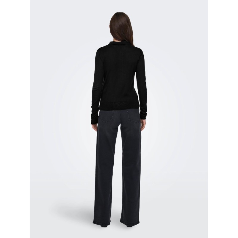 15347184 ONLCATRINE LS POLO NECK EX KNT