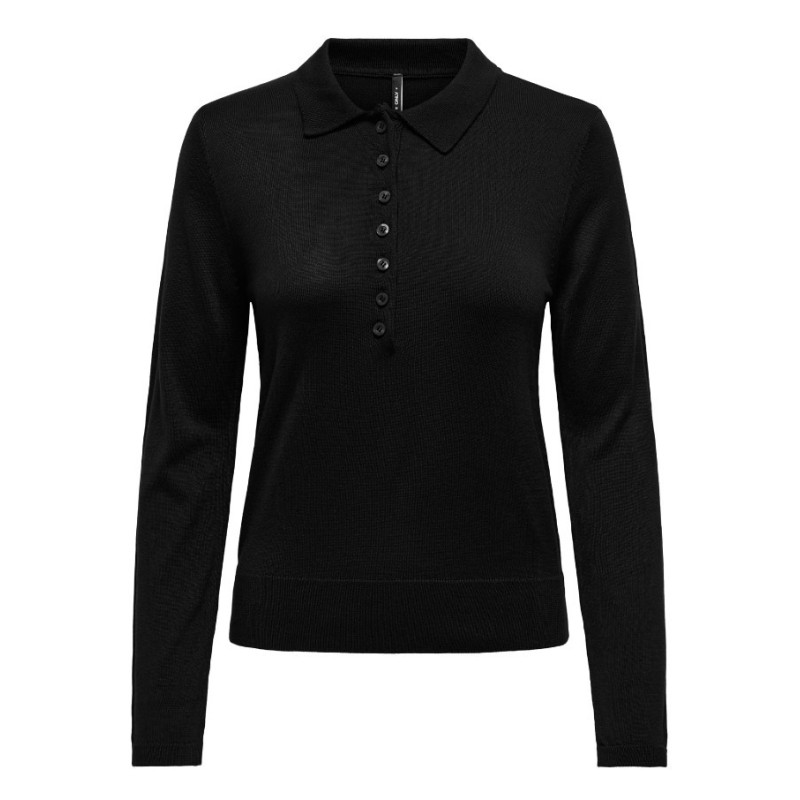 15347184 ONLCATRINE LS POLO NECK EX KNT