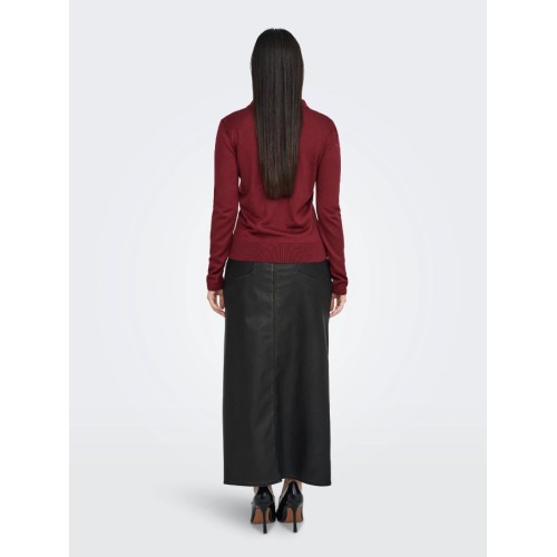 15347184 ONLCATRINE LS POLO NECK EX KNT