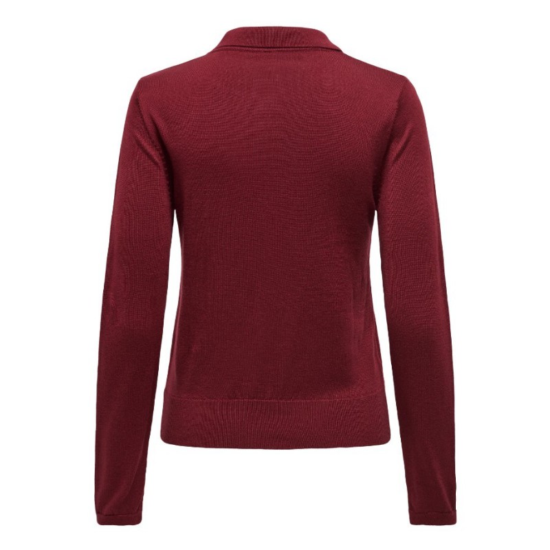 15347184 ONLCATRINE LS POLO NECK EX KNT