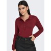 15347184 ONLCATRINE LS POLO NECK EX KNT