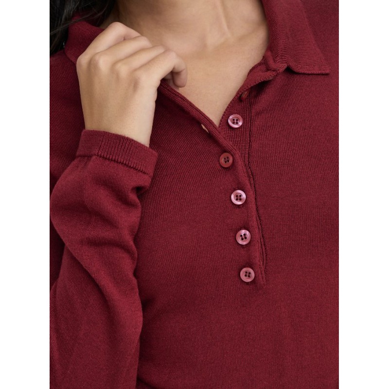 15347184 ONLCATRINE LS POLO NECK EX KNT