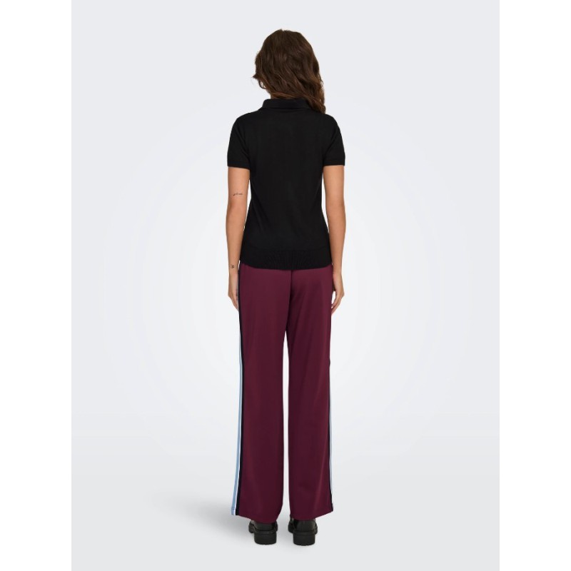 15347183 ONLCATRINE SS POLO NECK EX KNT