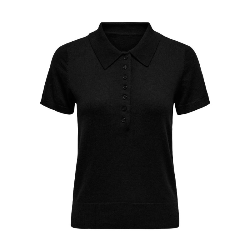 15347183 ONLCATRINE SS POLO NECK EX KNT