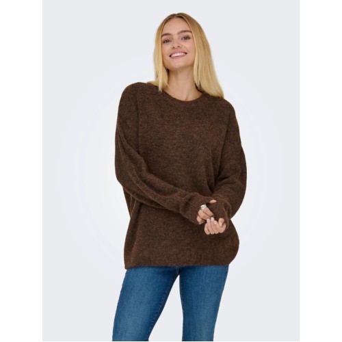 15361348 ONLAZU LS BOXY O-NECK KNT