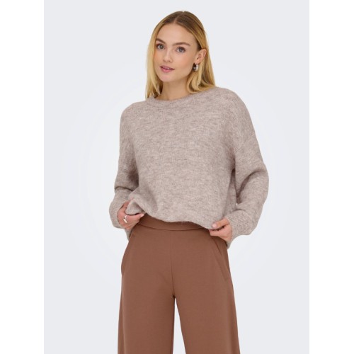 15361348 ONLAZU LS BOXY O-NECK KNT