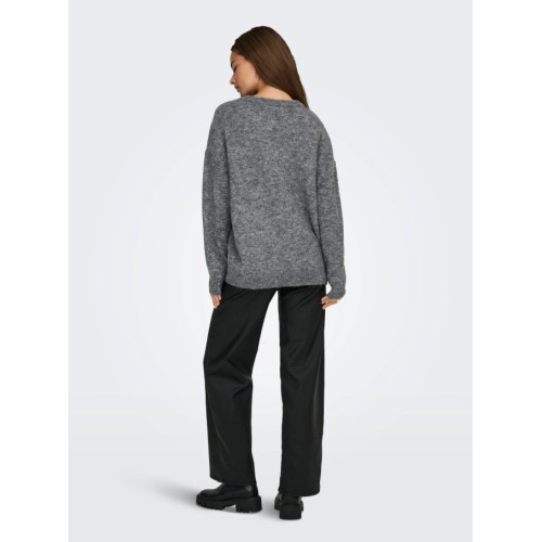 15361348 ONLAZU LS BOXY O-NECK KNT
