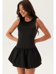 15348011 ONLDANI LIFE S/L SHORT BALLON DRESS JRS
