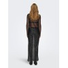 15332684 ONLDONNA LS ANKLE SEQUINS DRESS WVN