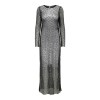 15332684 ONLDONNA LS ANKLE SEQUINS DRESS WVN