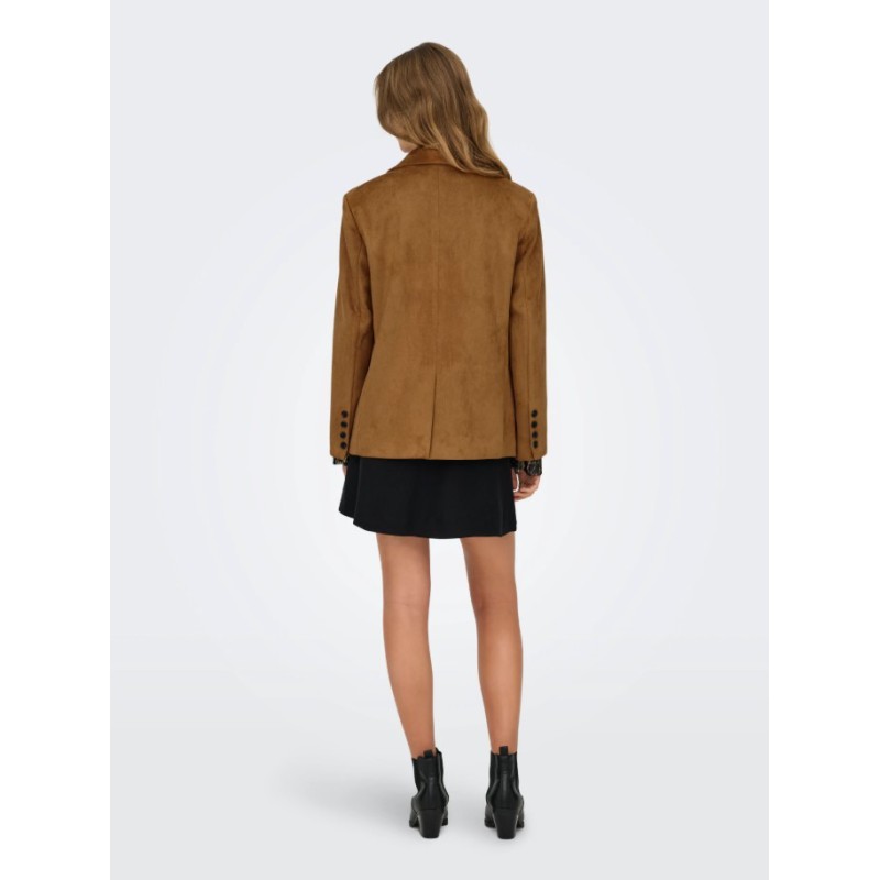 15357019 ONLINA LIFE L/S FAUX SUEDE BLAZER TLR