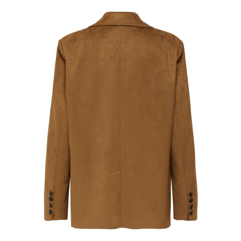 15357019 ONLINA LIFE L/S FAUX SUEDE BLAZER TLR