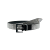 15308305 ONLATHENA GLITTER PU JEANS BELT ACC SILVER