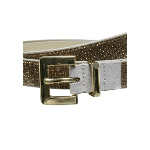 15308305 ONLATHENA GLITTER PU JEANS BELT ACC GOLD