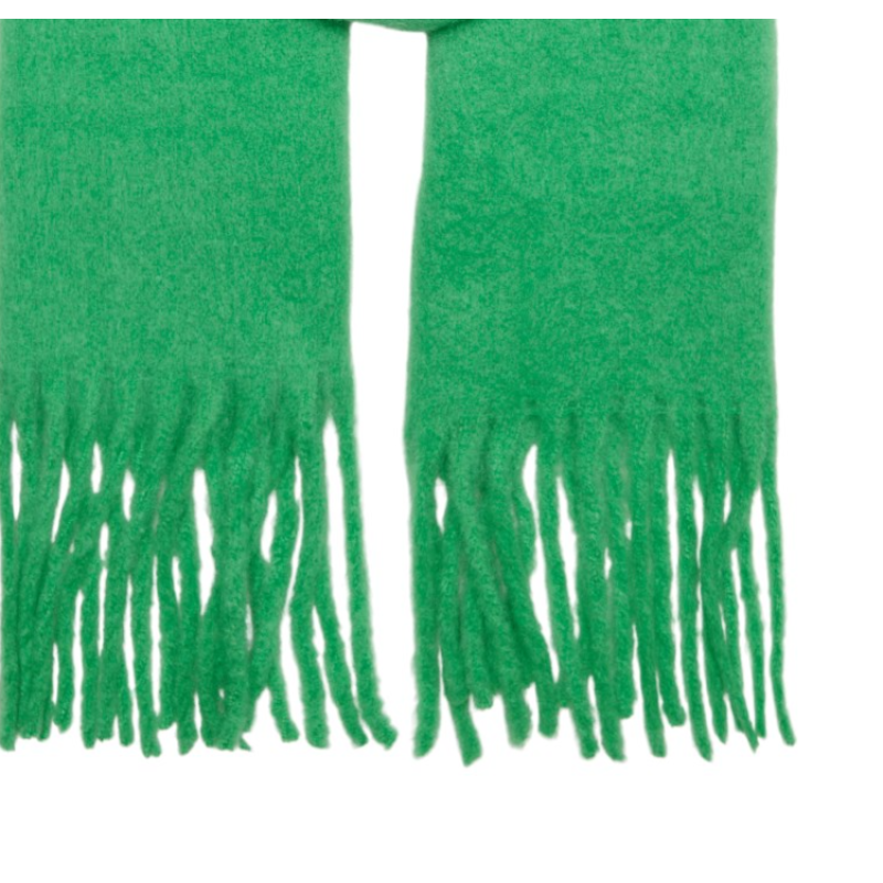15270267 ONLTIANA LIFE WAEVED SCARF CC GREEN