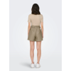 15275421 ONLHEIDI FUAX LEATHER SHORTS NOOS OTW BEIGE
