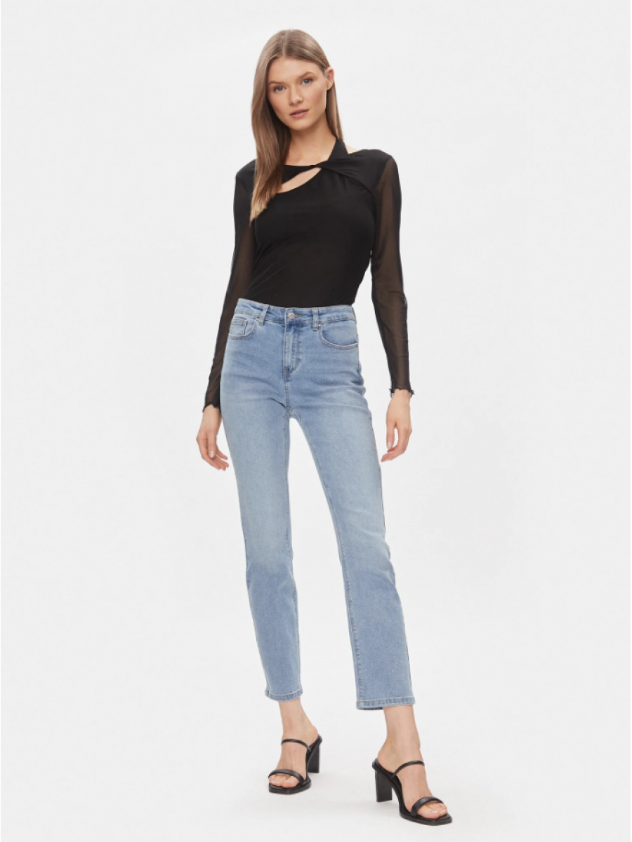 15312302 ONLLUCIA L/S CUT OUT MESH TOP JRS
