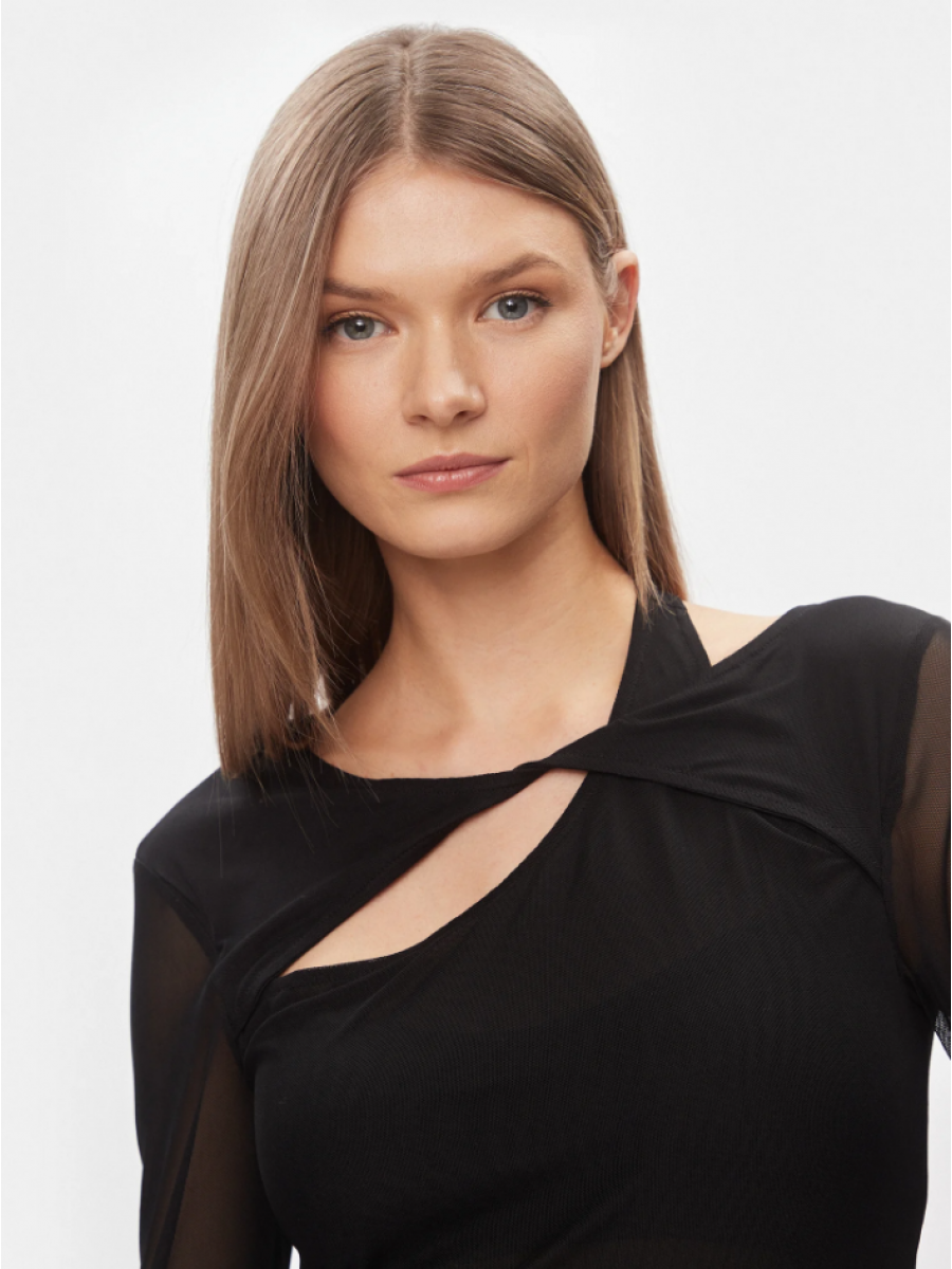 15312302 ONLLUCIA L/S CUT OUT MESH TOP JRS