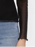 15312302 ONLLUCIA L/S CUT OUT MESH TOP JRS