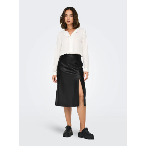 15325943 ONLMAGGA FAUX LEATHER SKIRT OTW