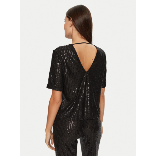 15336591 ONLNEW GOLDIE SEQUIN SS TOP WVN CS