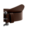 15312108 ONLIDA LEATHER JEANS BELT ACC BROWN