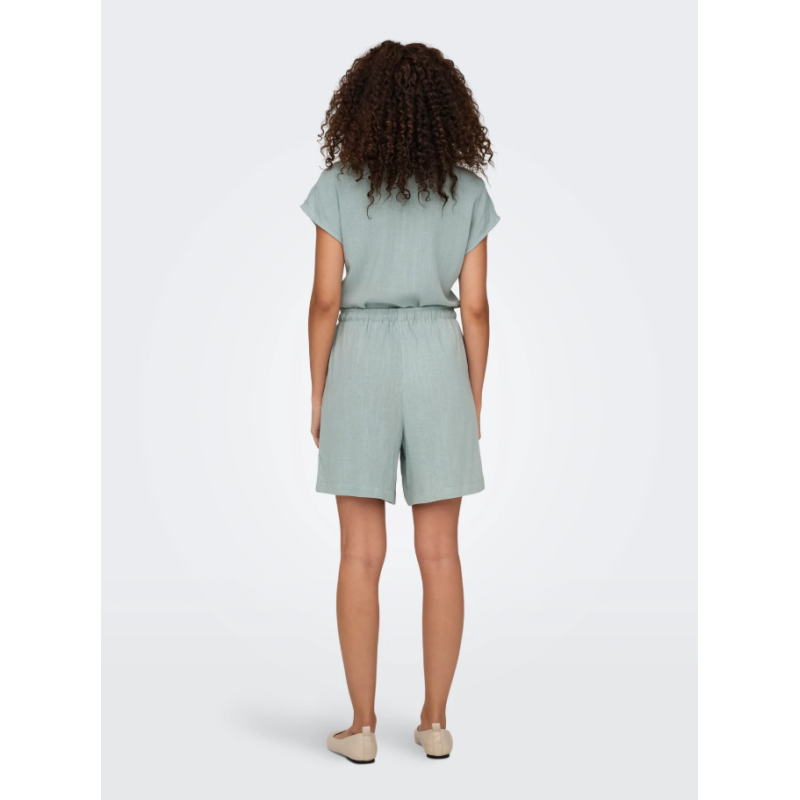 15333032 ONLSIESTA MW PULL-UP LIN BL SHORTS NOOS