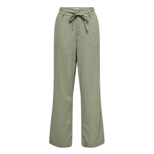 15338710 ONLCARO MW LINEN BL STR BELT PANT CC TLF