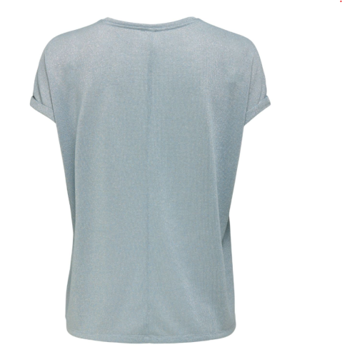 15343485 ONLAMBER LIFE S/L O-NECK SHINE TOP JRS