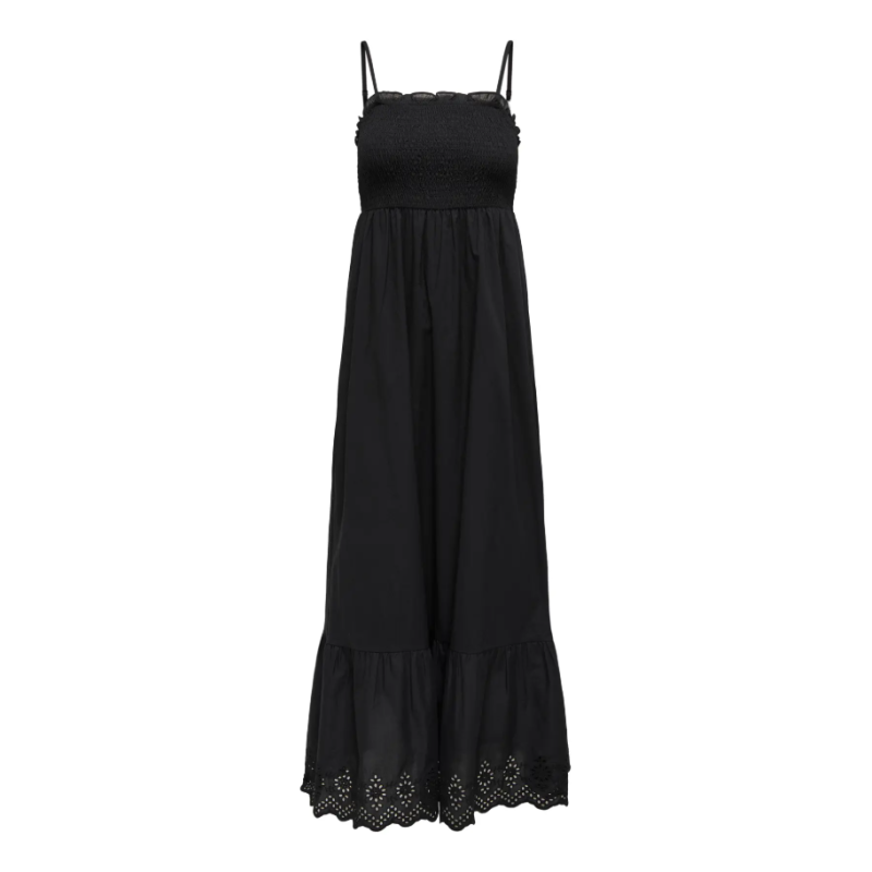 15343773 ONLLOU LIFE EMB SMOCK ANKEL DRESS PTM