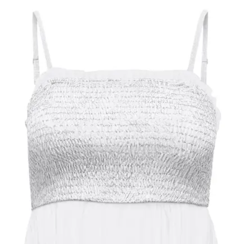 15343773 ONLLOU LIFE EMB SMOCK ANKEL DRESS PTM