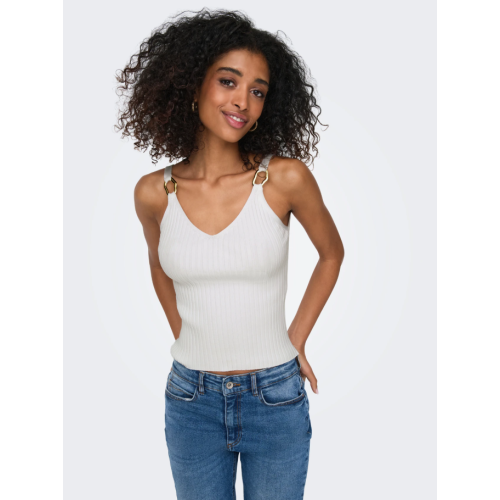 15344350 ONLTHELMA SL DETAIL V-NECK TOP KNT