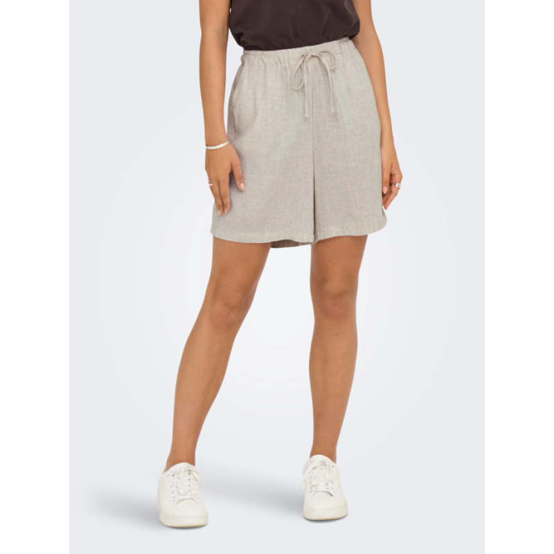 15333032 ONLSIESTA MW PULL-UP LIN BL SHORTS NOOS