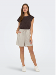 15333032 ONLSIESTA MW PULL-UP LIN BL SHORTS NOOS