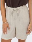 15333032 ONLSIESTA MW PULL-UP LIN BL SHORTS NOOS