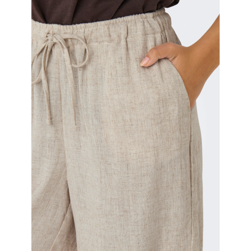15333032 ONLSIESTA MW PULL-UP LIN BL SHORTS NOOS